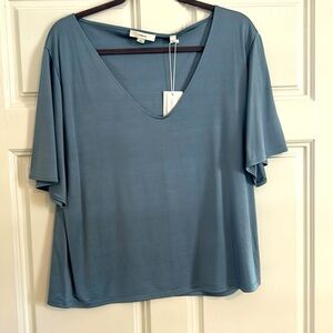 NWT Vince Blue Top size L